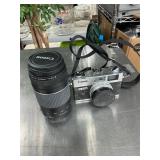 Canon camera with extra lens