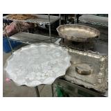 Silver plate and aluminum lot