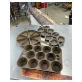 Cast iron pans