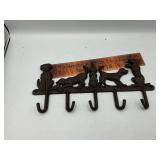 Cast iron coat hooks
