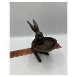 Cast iron bunny
