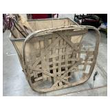 Vintage tobacco basket