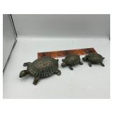 Cast iron turtles
