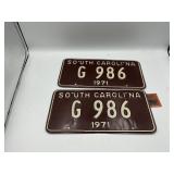 1971 SC tags