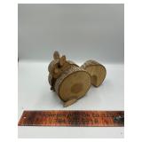 Wooden squirrel