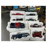 8 die cast cars