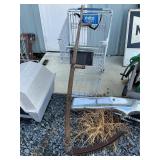 Antique scythe