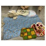 Afghans ,rugs and other