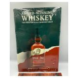 Metal whiskey sign