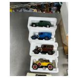 6 die cast cars
