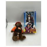 Bear and figure