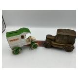 2 die cast banks