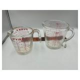 Pyrex measuring cups