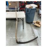 Antique scythe