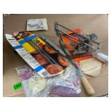 Saw sharpening items