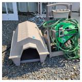 Dog House & Hose Reel
