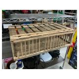 Vintage chicken crate