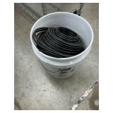 Bucket of tubing
