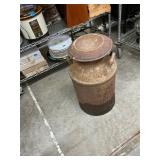 Vintage milk can