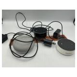 Amazon echos and Google dot