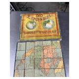 Vintage world block puzzle