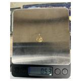 14k gold pendant