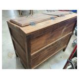 Antique grain bin