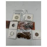 Vintage coins