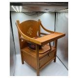 Vintage potty chair
