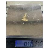 14 k gold mom pendant