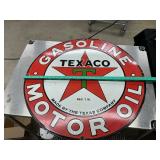 Enamel Texaco sign