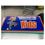 Skechers kids metal sign
