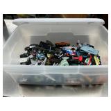 Tote of die cast cars