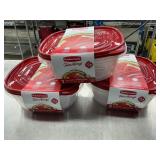 Rubbermaid containers