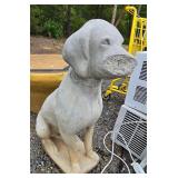 Concrete dog