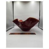 Hand blown signed Glass Eye Studio centerpiece
