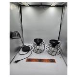 Light fixtures and desktop lamp