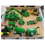 John Deere tractors and emplacements
