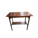 Mission style accent table