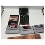 3 Super Nintendo games