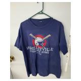 Vintage Wriggleyville bleacher bums shirt