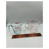 Pyrex measuring cups