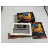 Super Nintendo Desert Strike game