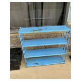 Metal shelf