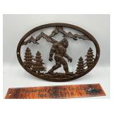 Cast iron Bigfoot