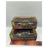 2 die cast cars