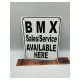 Metal sign