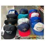 12 vintage hats
