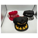3 Snap-on hats