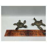 Cast iron turtle coat hooks